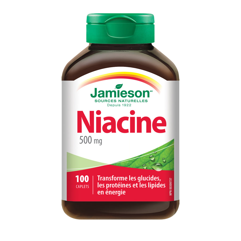 Jamieson Niacin (Vitamin B3) 500mg 100 - DrugSmart Pharmacy