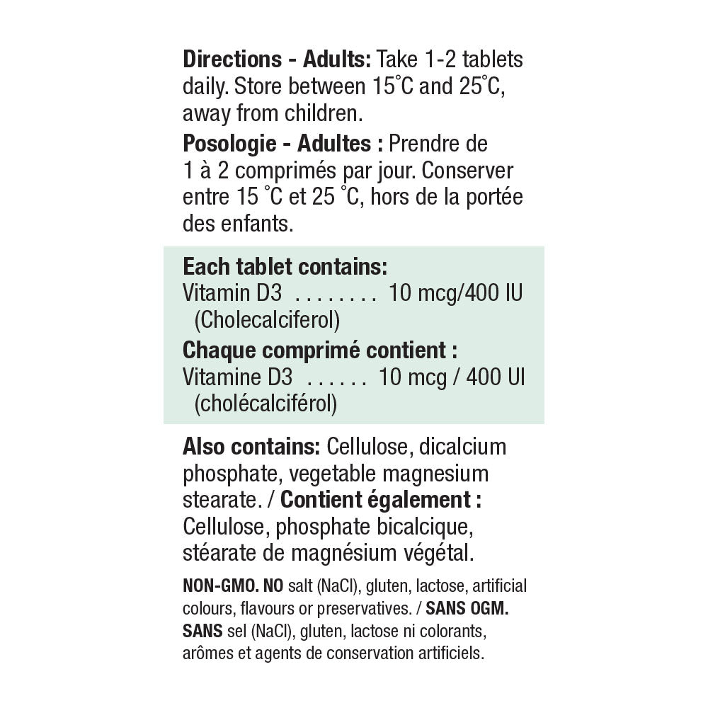 Jamieson Vitamin D3 400IU 90 - DrugSmart Pharmacy