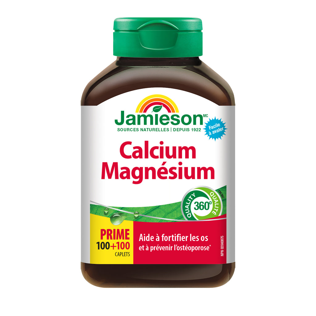 Jamieson Calcium Magnesium 333mg 100+100 - DrugSmart Pharmacy