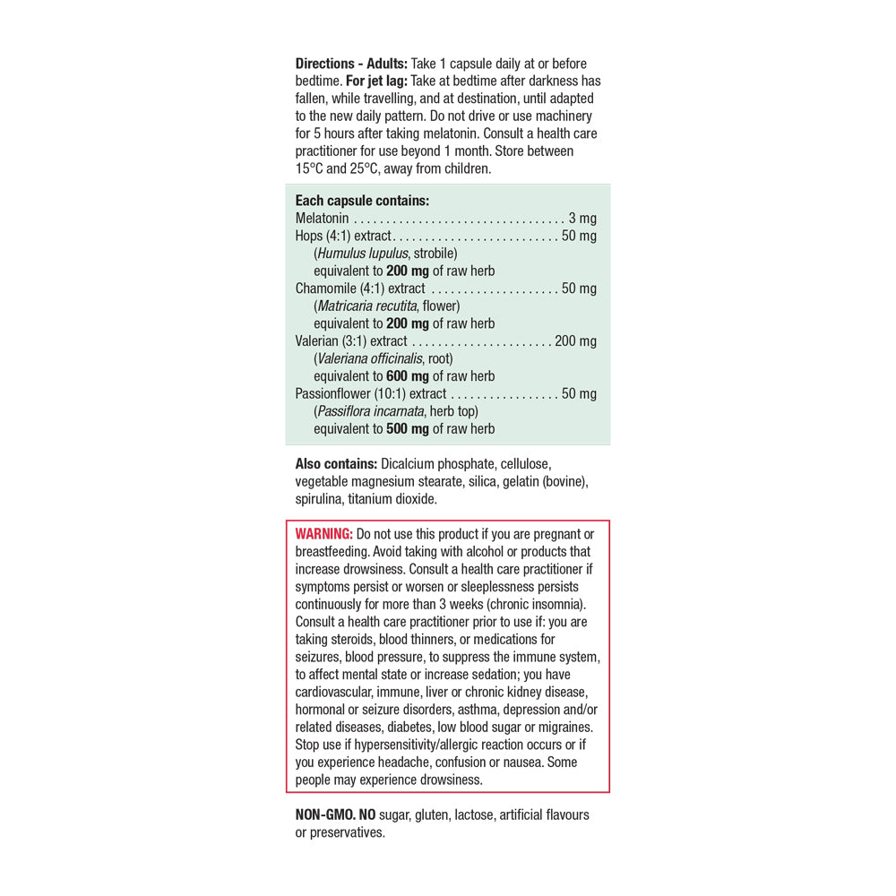 Jamieson Melatonin Stress & Sleep 30 - DrugSmart Pharmacy