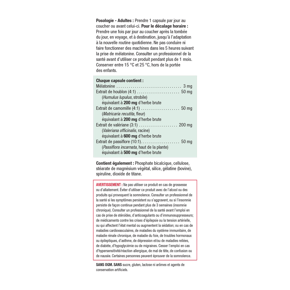 Jamieson Melatonin Stress & Sleep 30 - DrugSmart Pharmacy