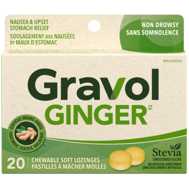 GRAVOL SOFT CHEW LOZ GINGER 20 - DrugSmart Pharmacy